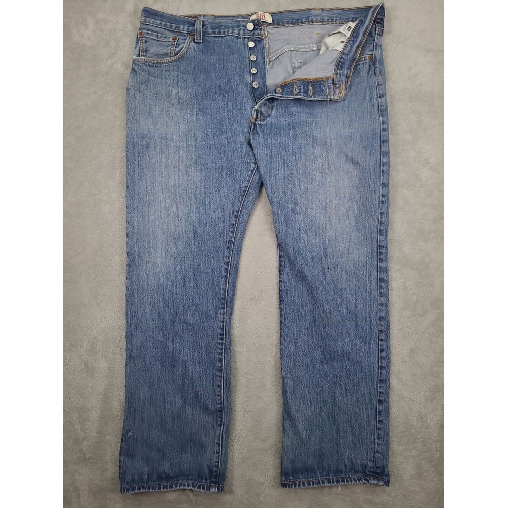 Levi's Mens‎ 501xx Size 42x32 100% Cotton Original Straight Leg Button Fly Jeans